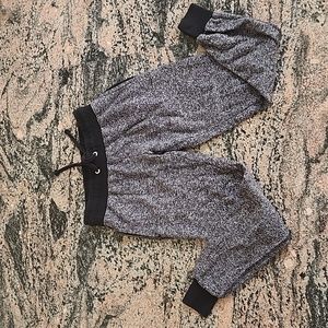 Gray joggers